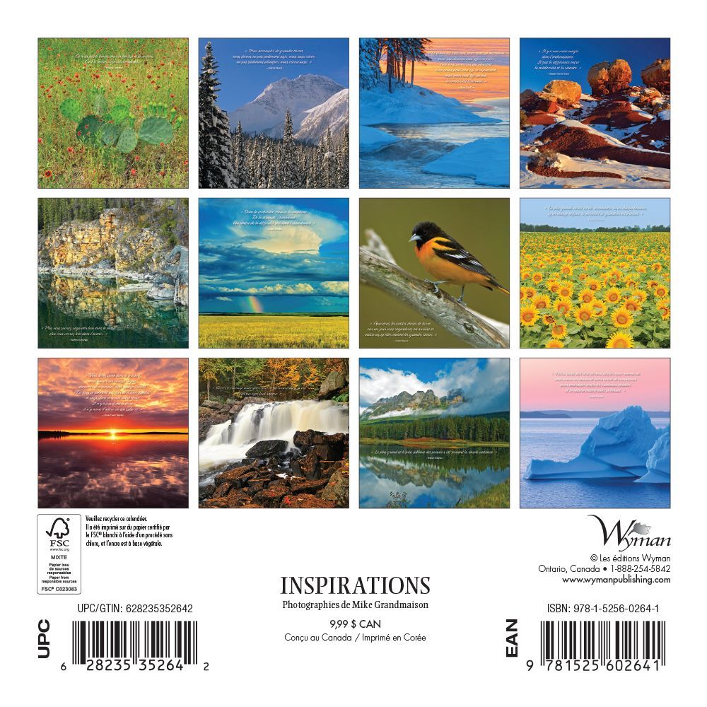 Inspiration 2019 Mini Wall Calendar thumbnail