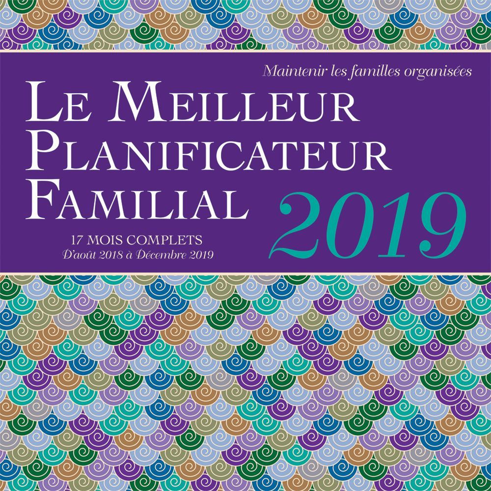 Ultimate Family Planner 2019 Wall Calendar