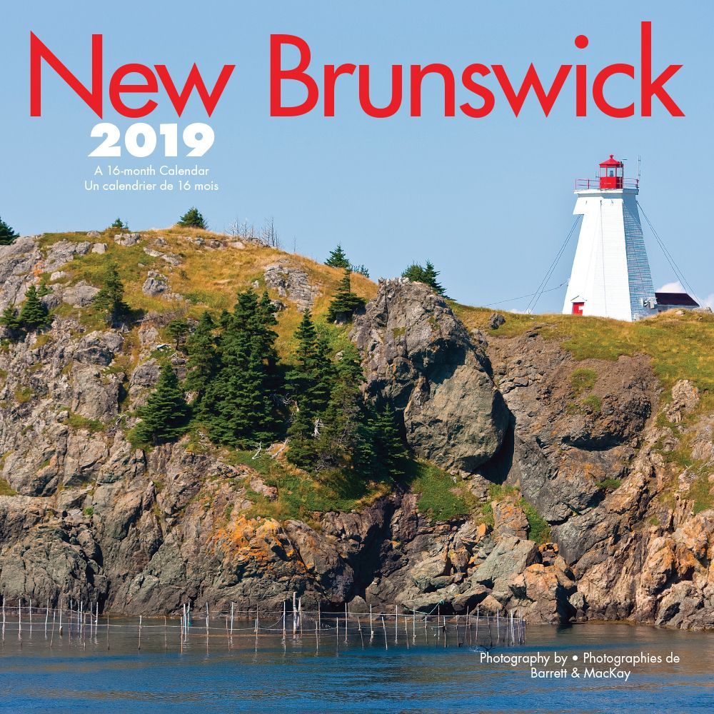 New Brunswick 2019 Mini Wall Calendar