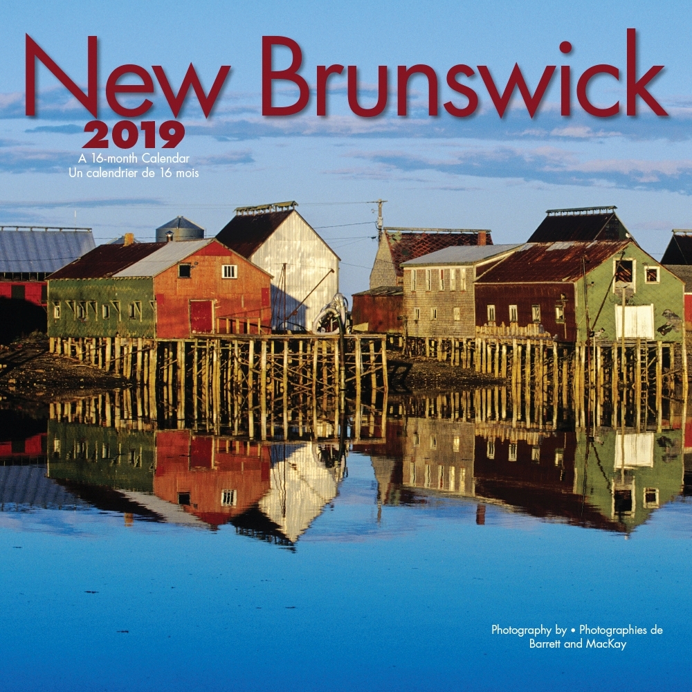 New Brunswick 2019 Wall Calendar