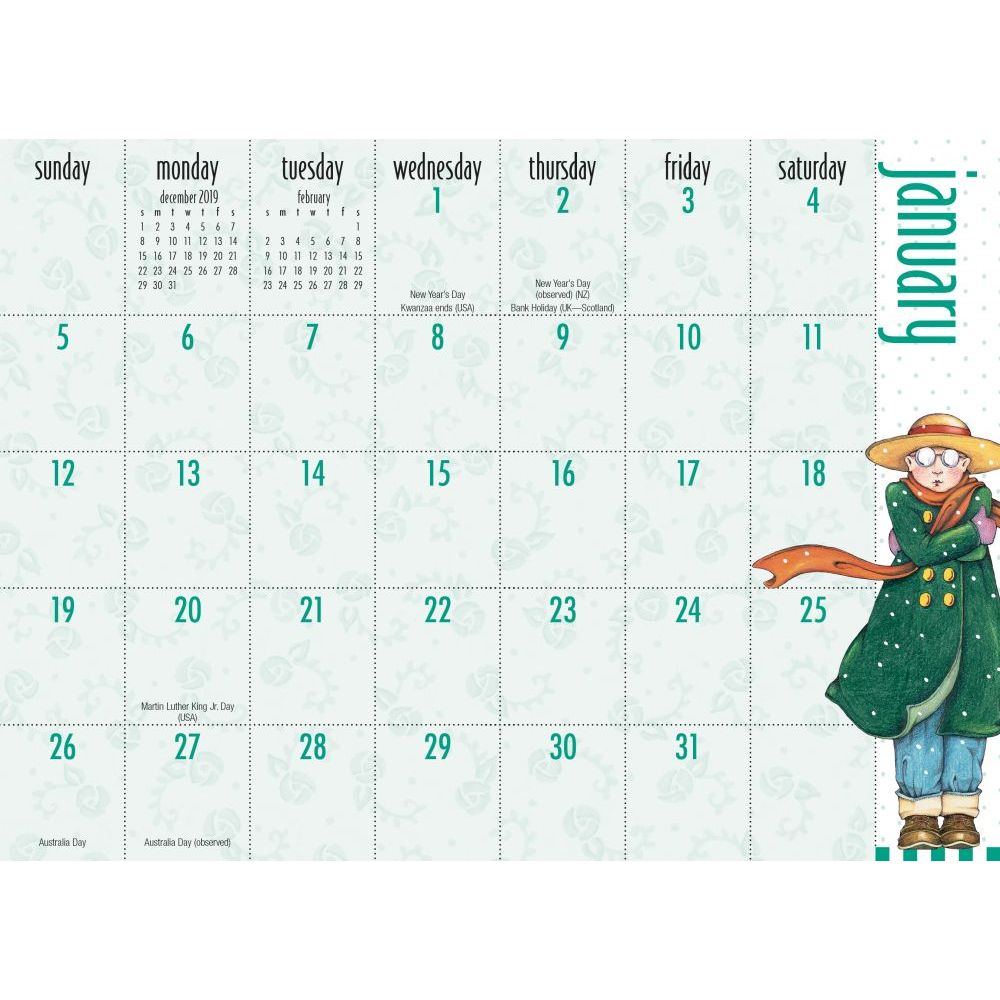 Mary Engelbreit on a Mission 2020 Calendar thumbnail