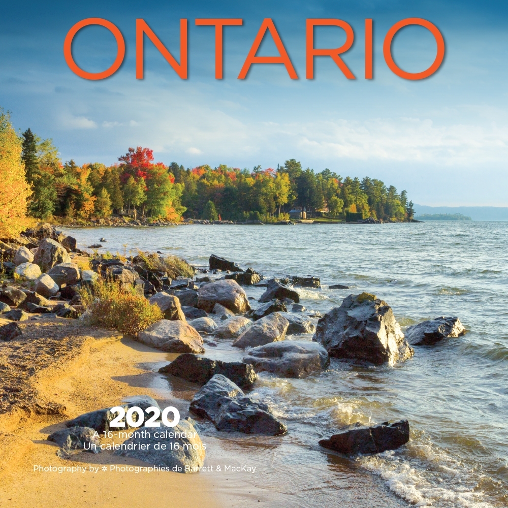 Ontario 2020 Mini Wall Calendar