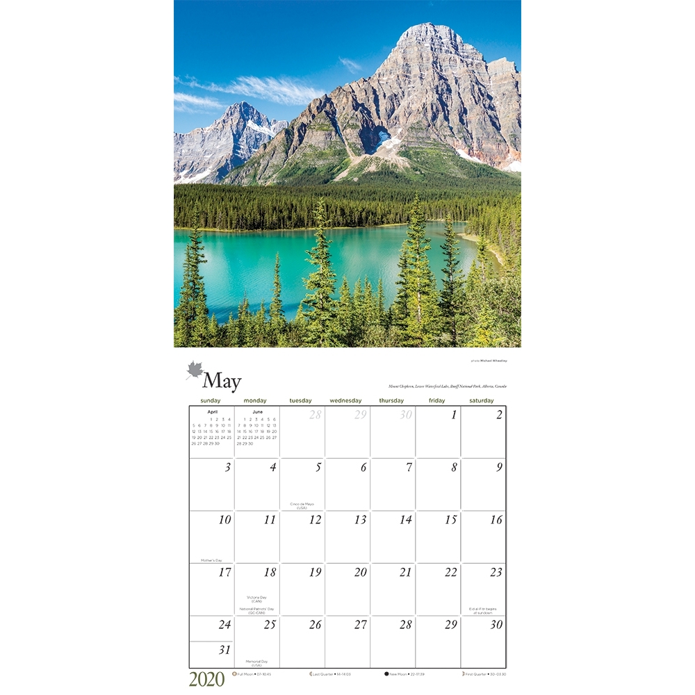 Magnificent Rockies Mini Wall Calendar thumbnail