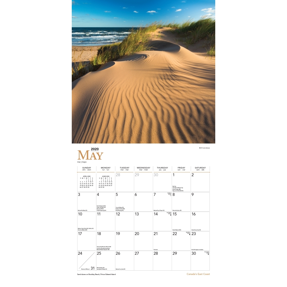 Nova Scotia Wyman Wall Calendar thumbnail
