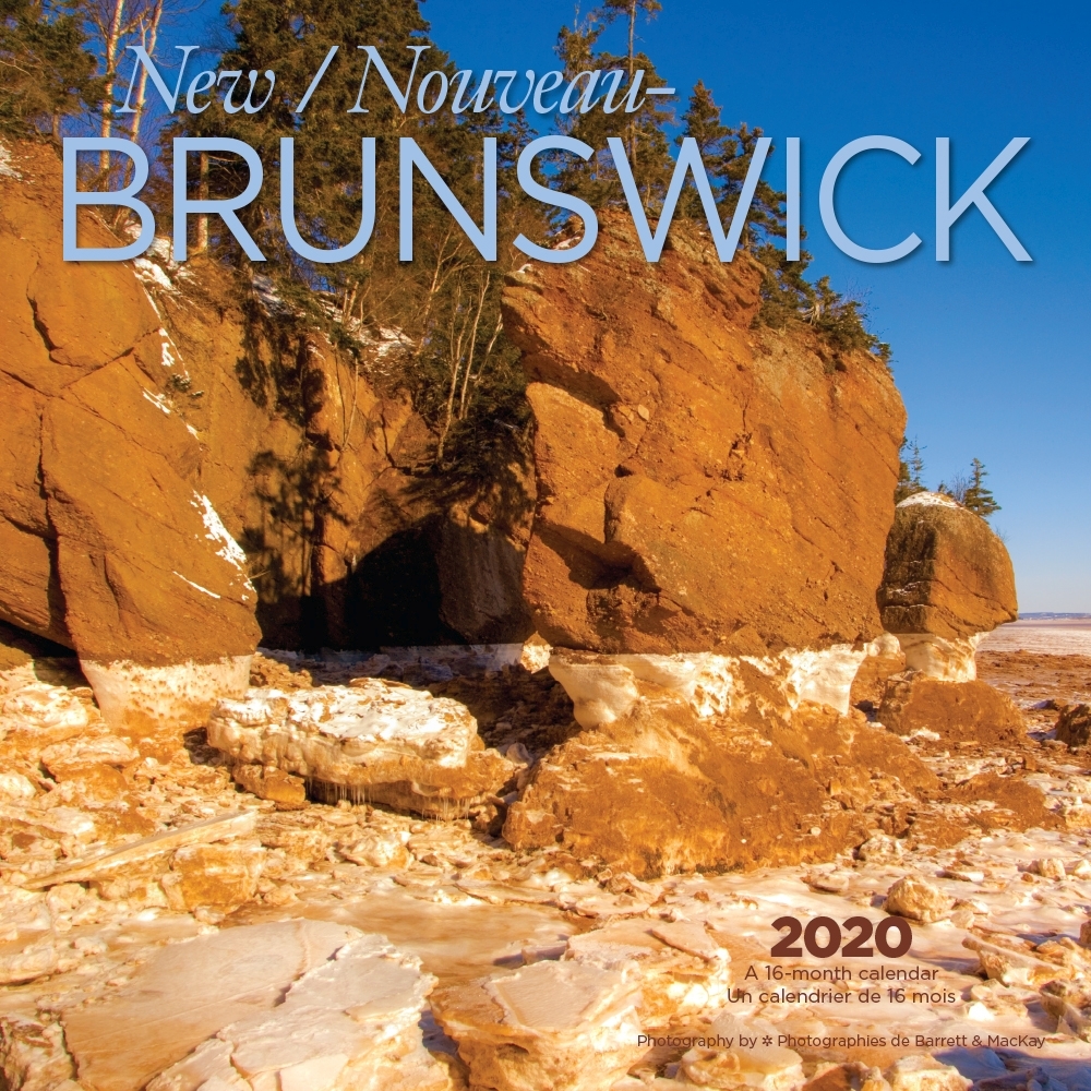 New Brunswick Wall Calendar (French)