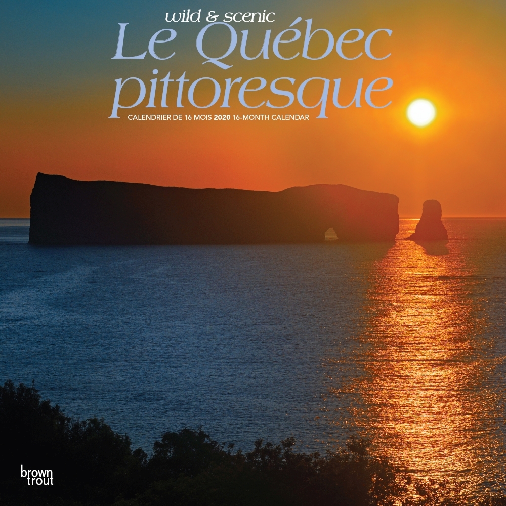 2020 Quebec Wild & Scenic Wall Calendar, by Wyman Publishing