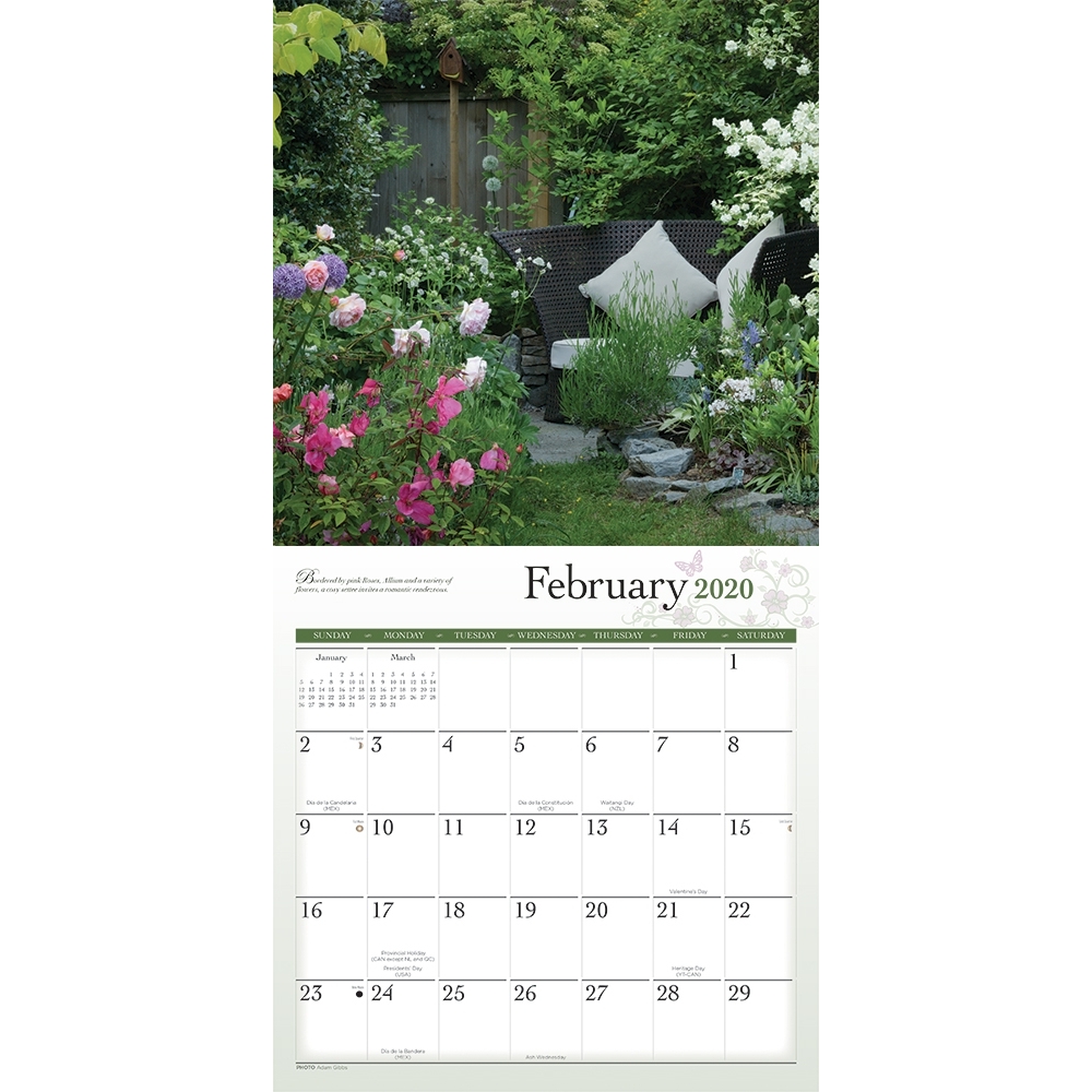 2020 Country Gardens Wall Calendar, by Wyman Publishing thumbnail