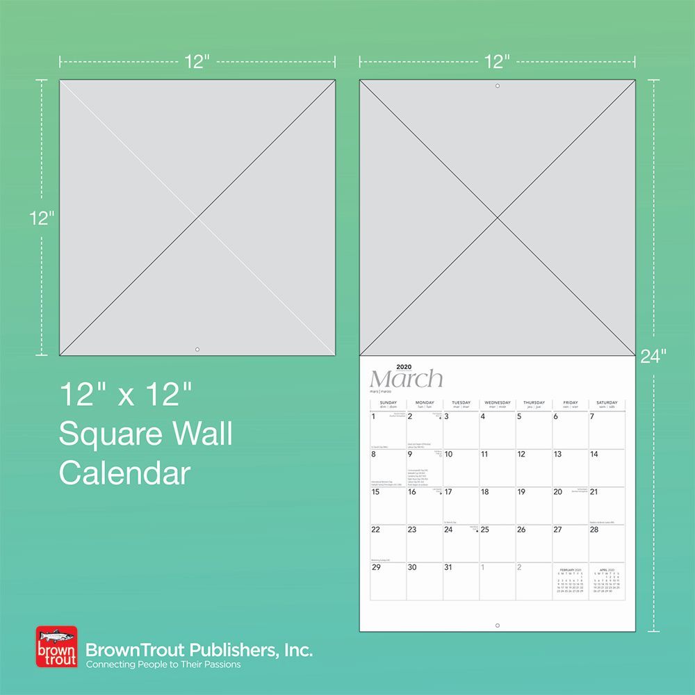 Ski Wall Calendar thumbnail