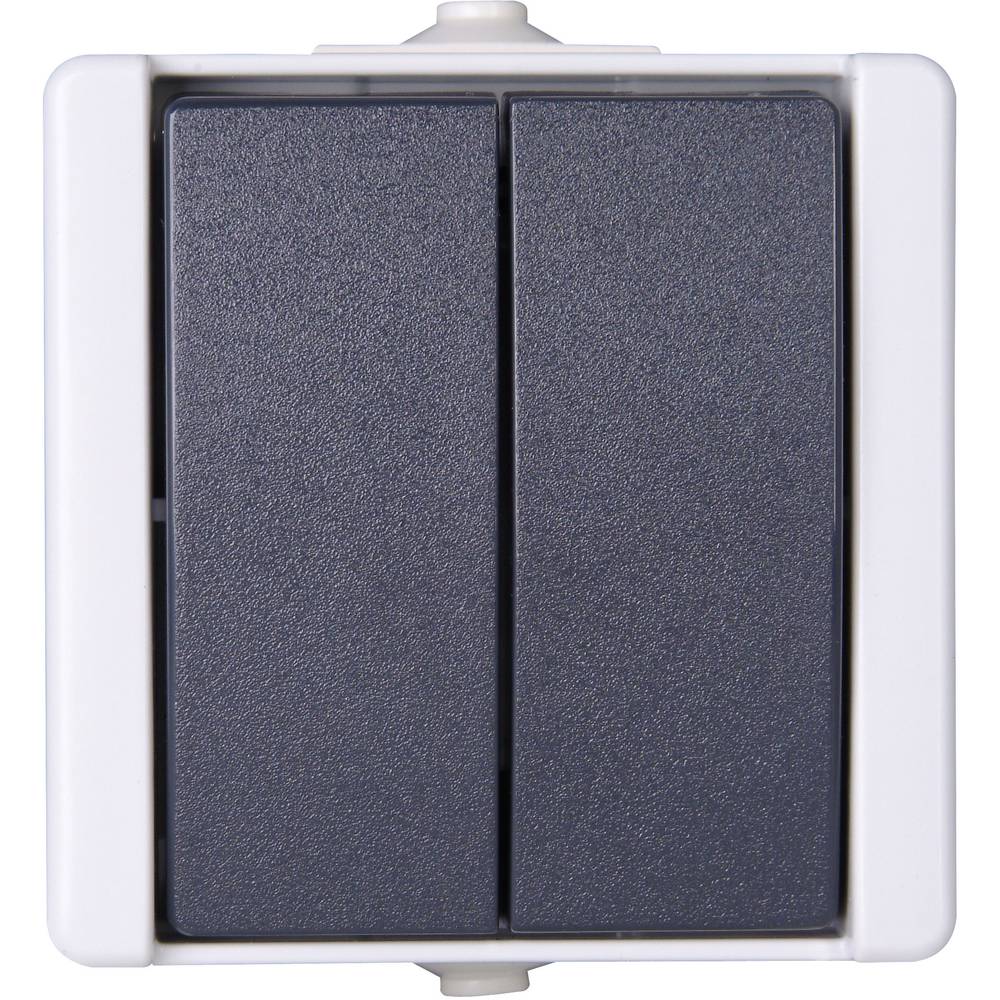 Serienschalter AP-Feuchtraum ProAQA Grau 10A, 250V (540556009)
