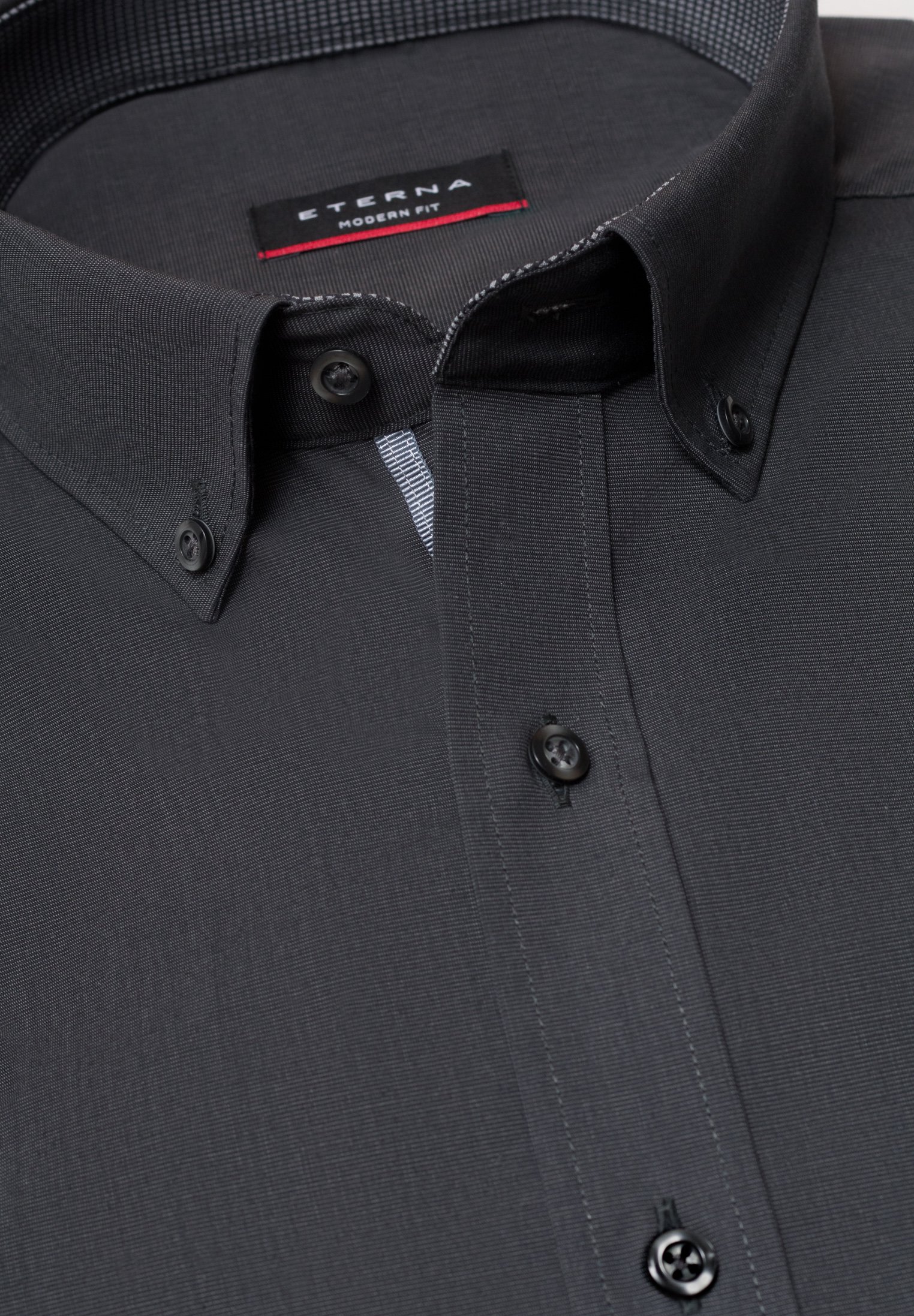 Eterna Modern Fit Fil a Fil Anthrazit (3070-38X143 AL65)