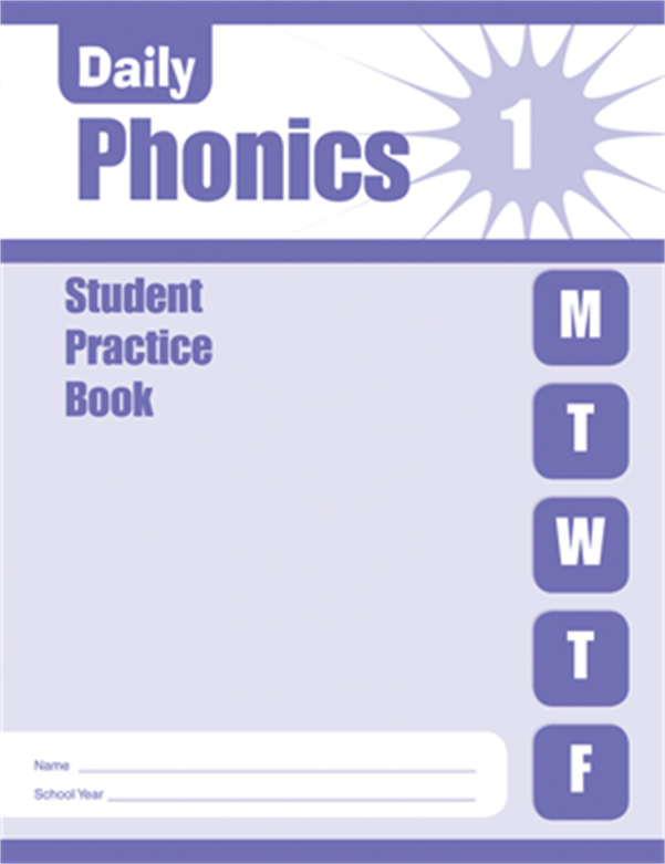 Evan-Moor Daily Phonics, Grade 1 - Student Workbook (5-pack)