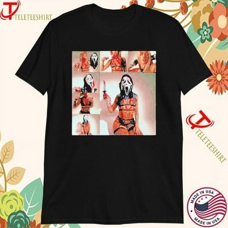 Luci Knife Face Ghost Halloween 2024 T-shirts