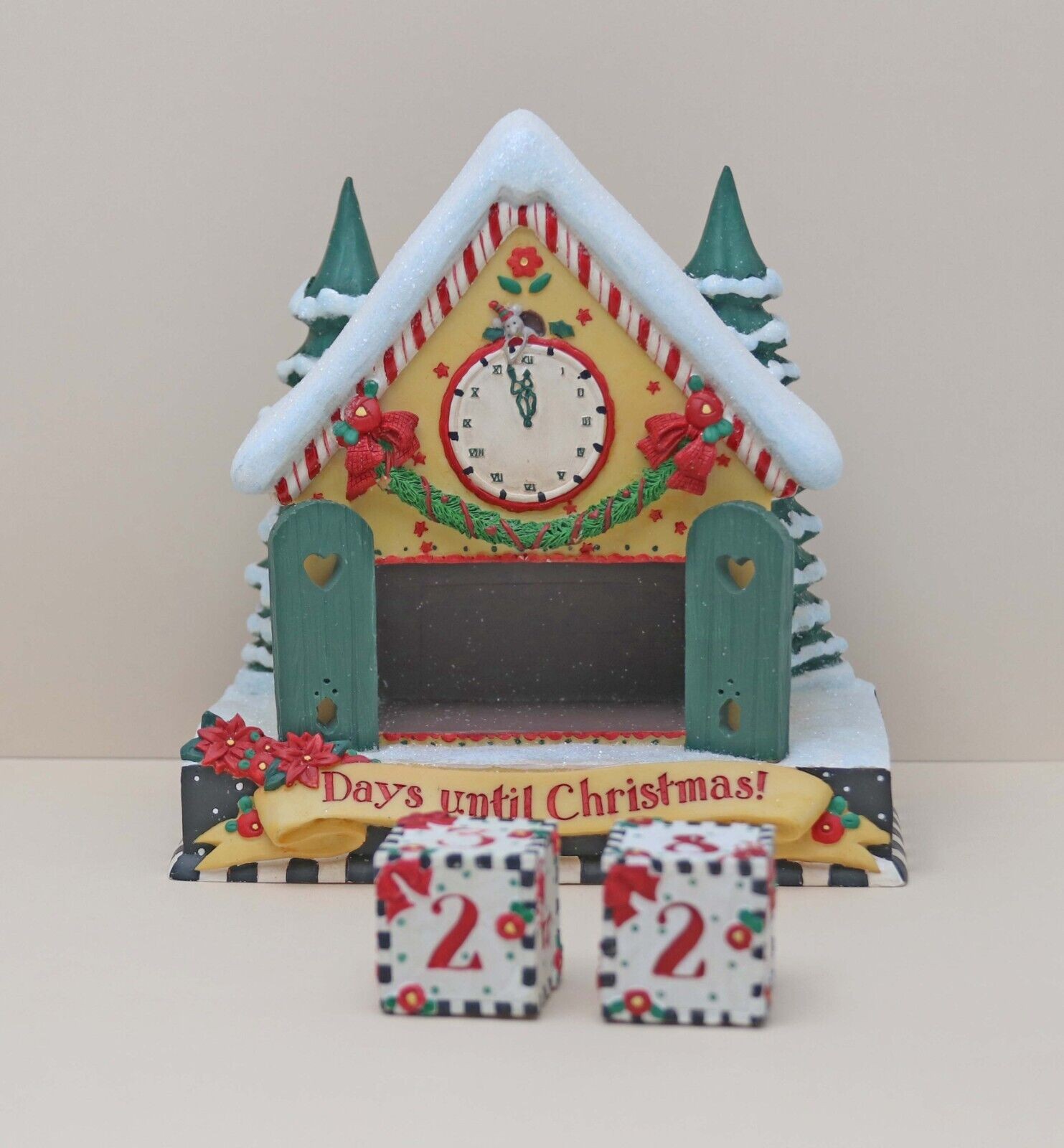 Mary Engelbreit Christmas Countdown (Advent) Calendar Cottage Removable Blocks thumbnail