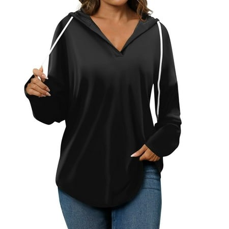 DkinJom Festive Ghost SuitWomen Hoodies Oversized Drawstring Lightweight Sweatshirts Hooded Fall Fashion 2024 Plain Tunic Hoodies