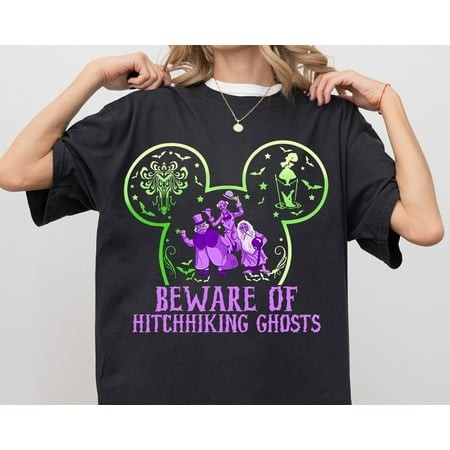 Vintage Disney Hitchhiking Ghosts Vintage Shirt| the Haunted Mansion Halloween Tee| Mickey S Not So Scary Party| Family Vacation 2024 Trip