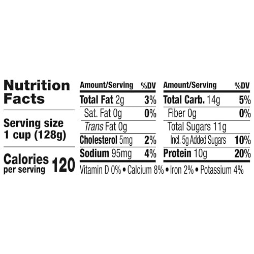 Dannon Light + Fit REMIX Strawberry Cheesecake Nonfat Greek Yogurt with Graham Cookies, Caramel Pearls and Dark Chocolate Mix-Ins, 4.5 OZ Yogurt Cups thumbnail