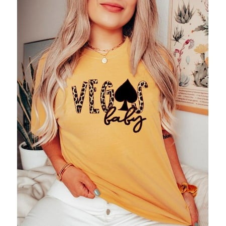 Vegas Baby  Comfort Colors Tshirt  Vintage Las Vegas  Las Vegas Trip  Casino  Vegas Squads  Vegas Vacation  Vegas Gifts Unisex Comfort Tee T Shirt  Co