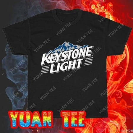 Keystone Light Beer Essential Logo T-Shirt Funny Logo Tee T-Shirt Size S to 5XL