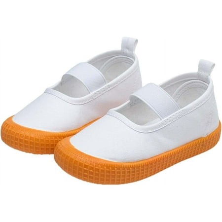 FC-Toddler Baby Boy Girl Shoes Flat Shoes Bao Head One Foot Off Girl Canvas Shoes Baby Soft Sole Casual Shoes Kids Sneaker-7525