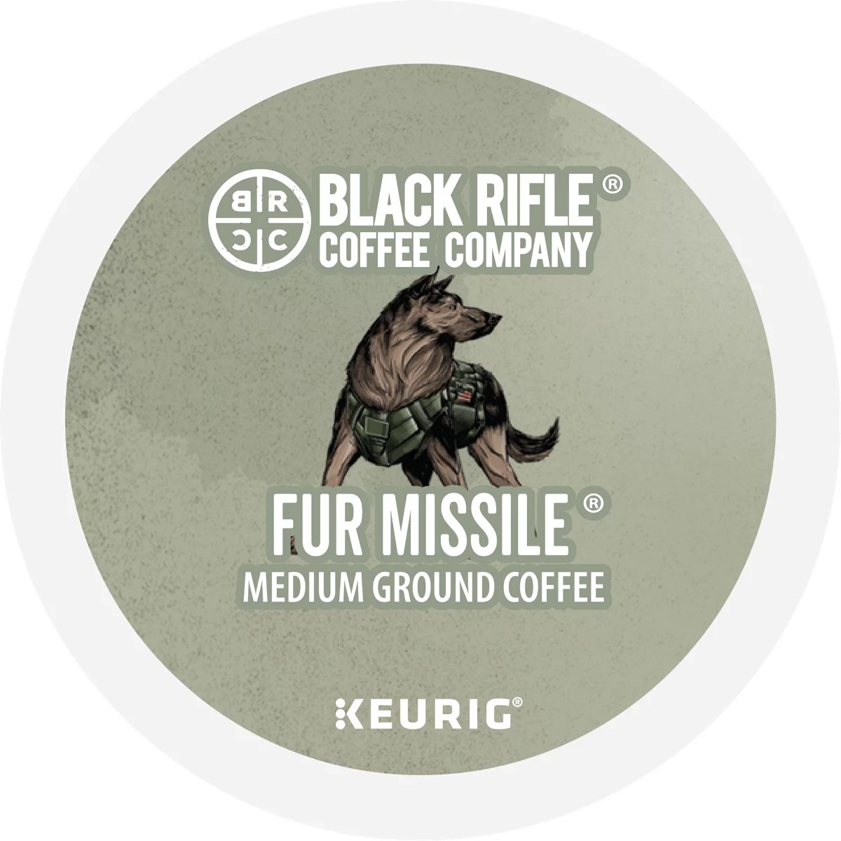 Black Rifle Coffee Company Fur Missile Coffee K-Cups (88/Carton)
