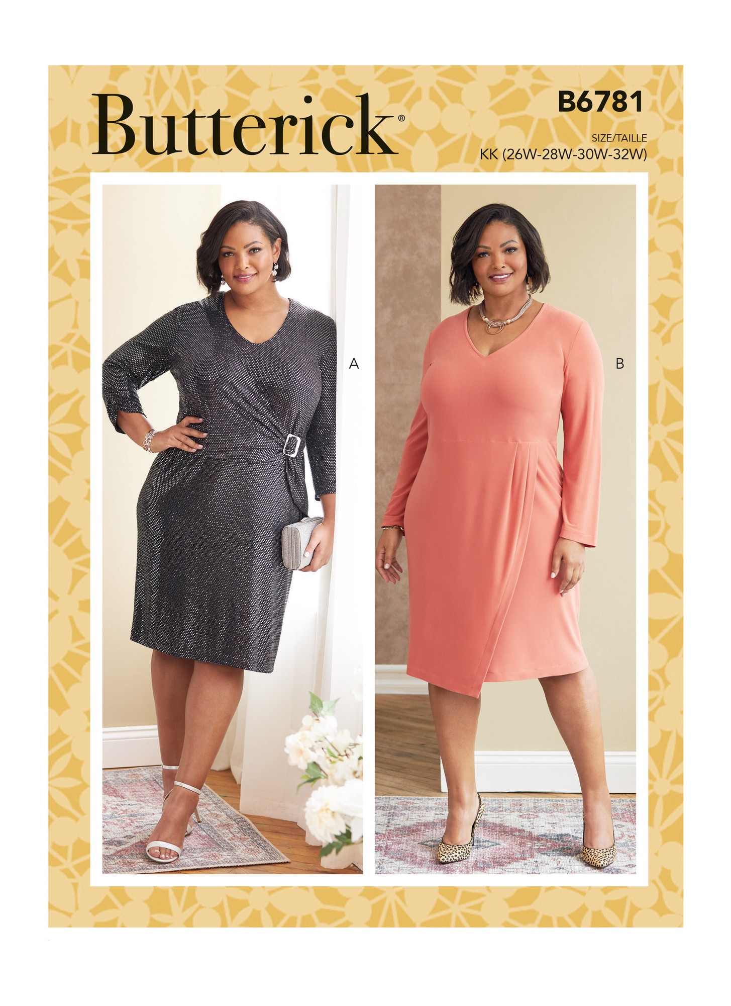 Butterick Sewing Pattern 6781 Dress