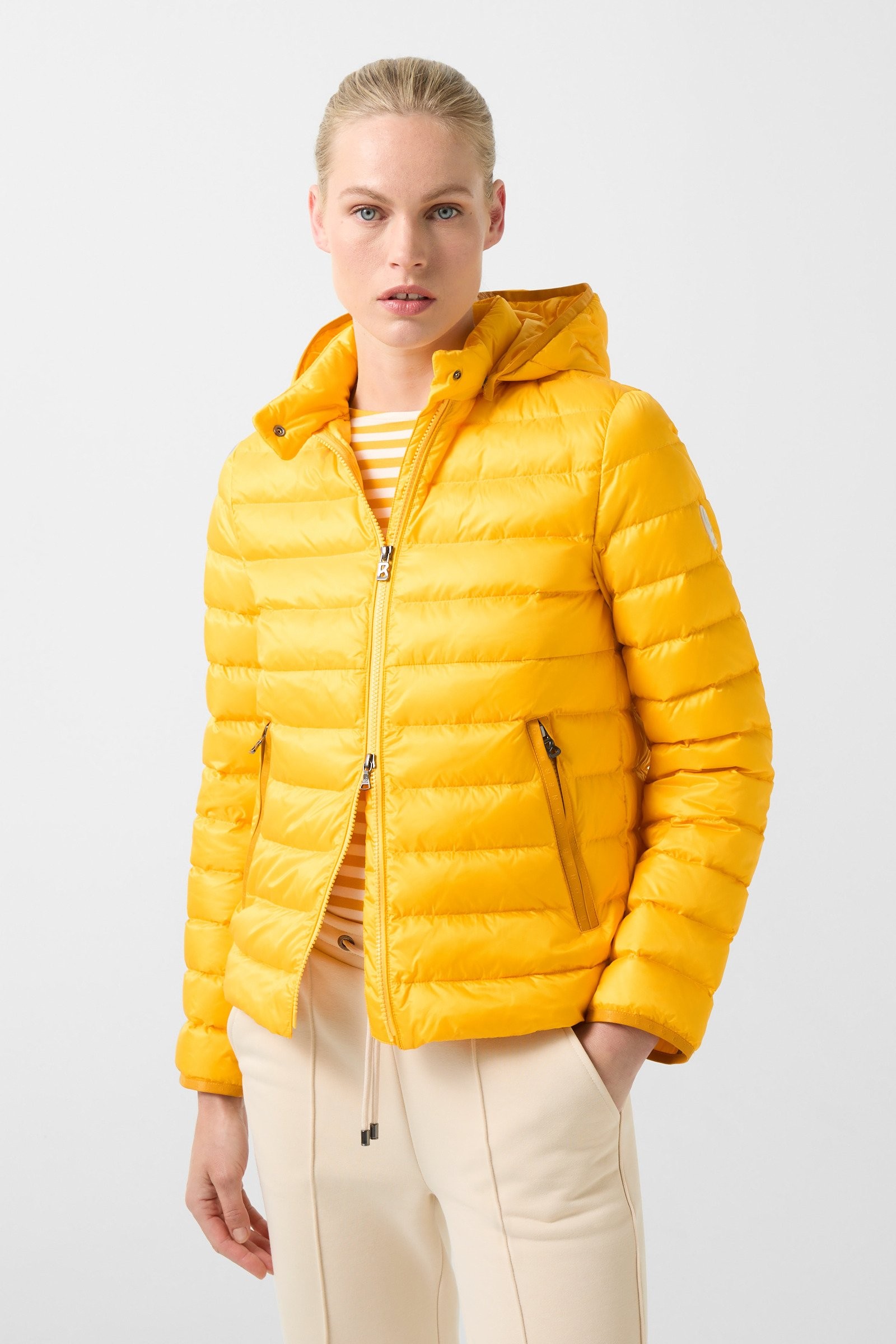BOGNER Thelma Lightweight Down Jacket for Women - Yellow - 16/3XL thumbnail