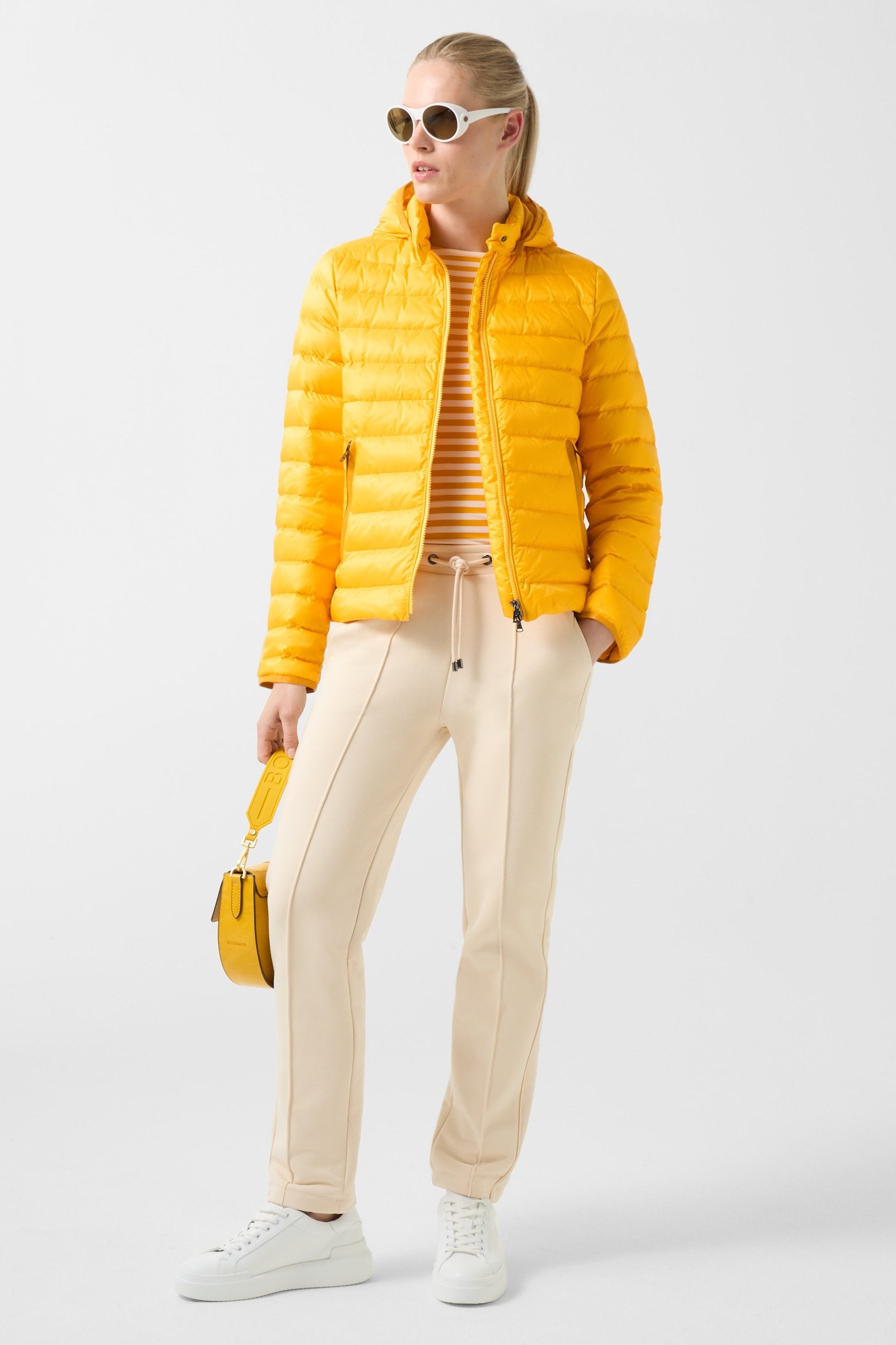 BOGNER Thelma Lightweight Down Jacket for Women - Yellow - 16/3XL thumbnail