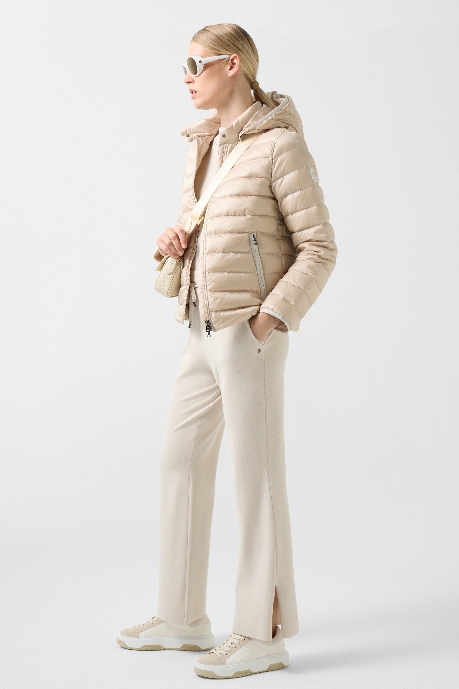 BOGNER Thelma Lightweight Down Jacket for Women - Sand - 16/3XL thumbnail