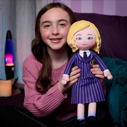 Just Play Wednesday Enid Large 15.5-inch Plush Doll  Blonde  Kids Toys for Ages 3 up thumbnail