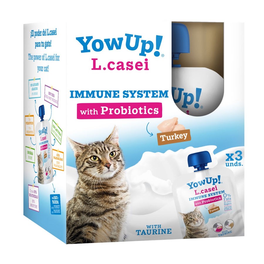YowUp! L.casei Pavo Yogur Para Gatos – Pack 3