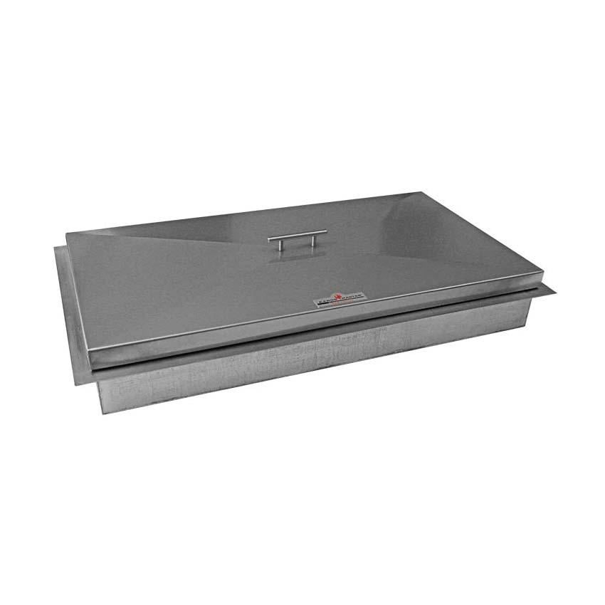 Kabobmaster 30 Inch Stainless Steel Stone Series Built-in Charcoal Grill - KM-S3019-SS