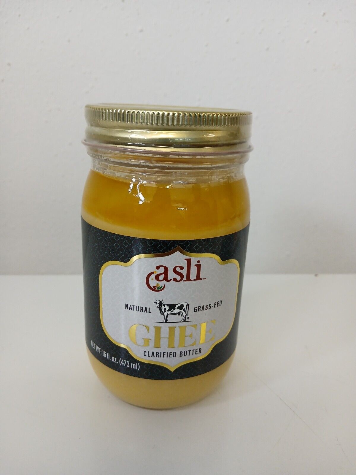 Asli Grass Fed Ghee 16Oz