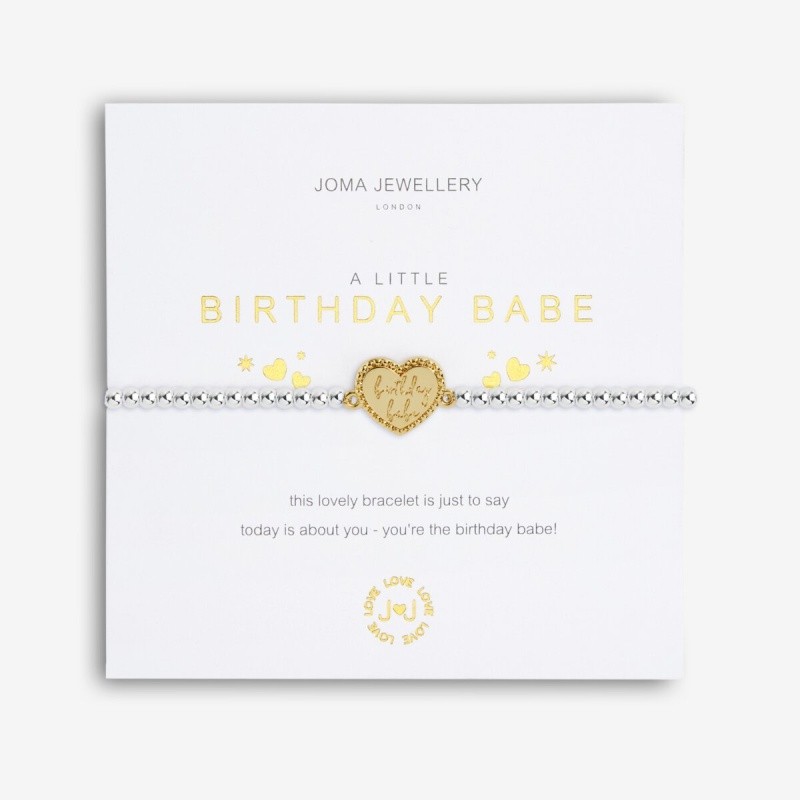 Joma Jewellery a Little Birthday Babe Bracelet thumbnail
