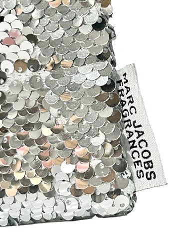 Marc Jacobs 2023 Small Silver Beauty Compact Makeup Fashion Mirror (3