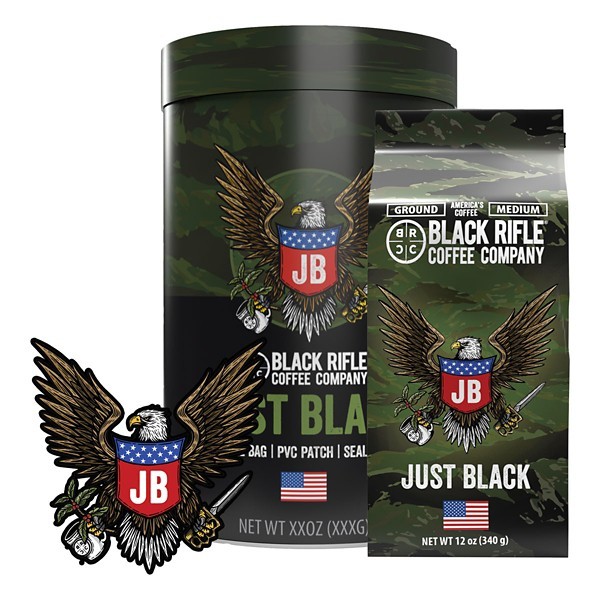 Black Rifle Coffee Company Just Black Gift Tin Bundle Coffee