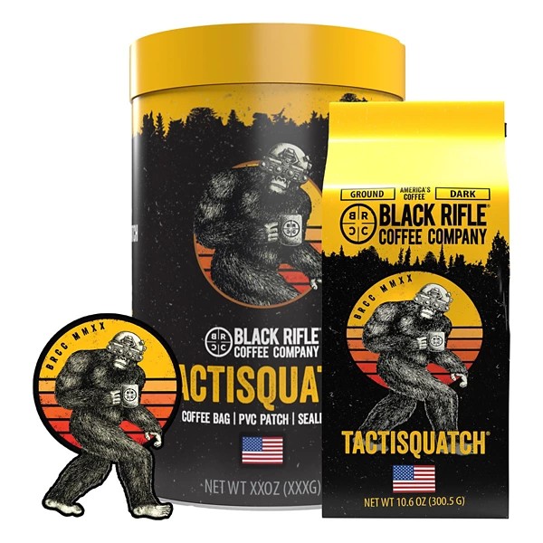 Black Rifle Coffee Company Tactisquatch Gift Tin Bundle Coffee