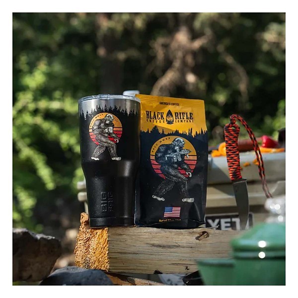 Black Rifle Coffee Company Morning Brew Tactisquatch 30oz Tumbler - Black thumbnail