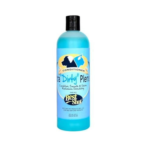 Best Shot Ultra Dirty Plenish Conditioner, Ideal Pet Grooming Conditioner, Protein-Enriched Moisturizing Conditioner for Any Dog, Cat, or Horse, Agree