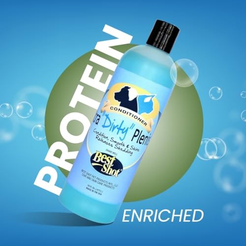 Best Shot Ultra Dirty Plenish Conditioner, Ideal Pet Grooming Conditioner, Protein-Enriched Moisturizing Conditioner for Any Dog, Cat, or Horse, Agree thumbnail
