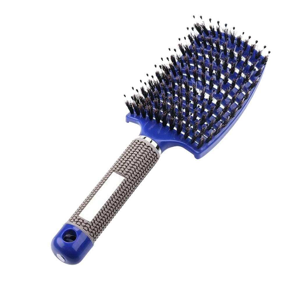 4 Couleurs Femmes Cheveux Cuir Chevelu Massage Peigne Soies En Nylon Brosse à Cheveux Humide Bouclés Démêler Brosse à Cheveux Pour Salon De Coiff