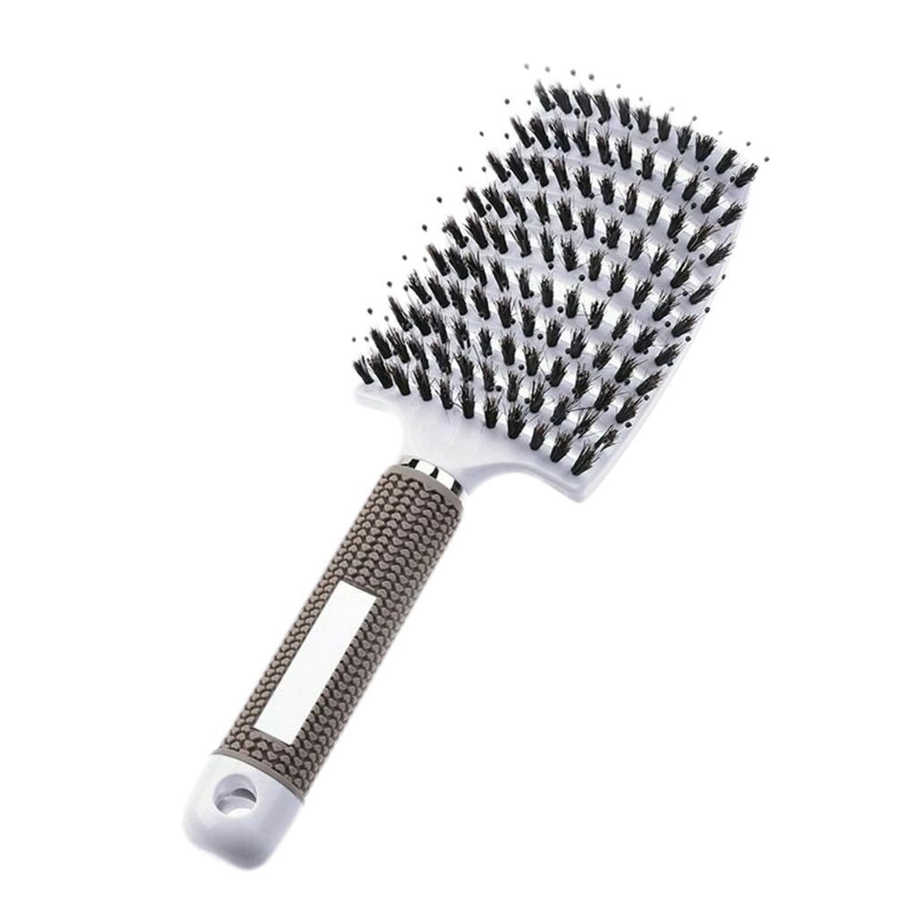 4 Couleurs Femmes Cheveux Cuir Chevelu Massage Peigne Soies En Nylon Brosse à Cheveux Humide Bouclés Démêler Brosse à Cheveux Pour Salon De Coiff