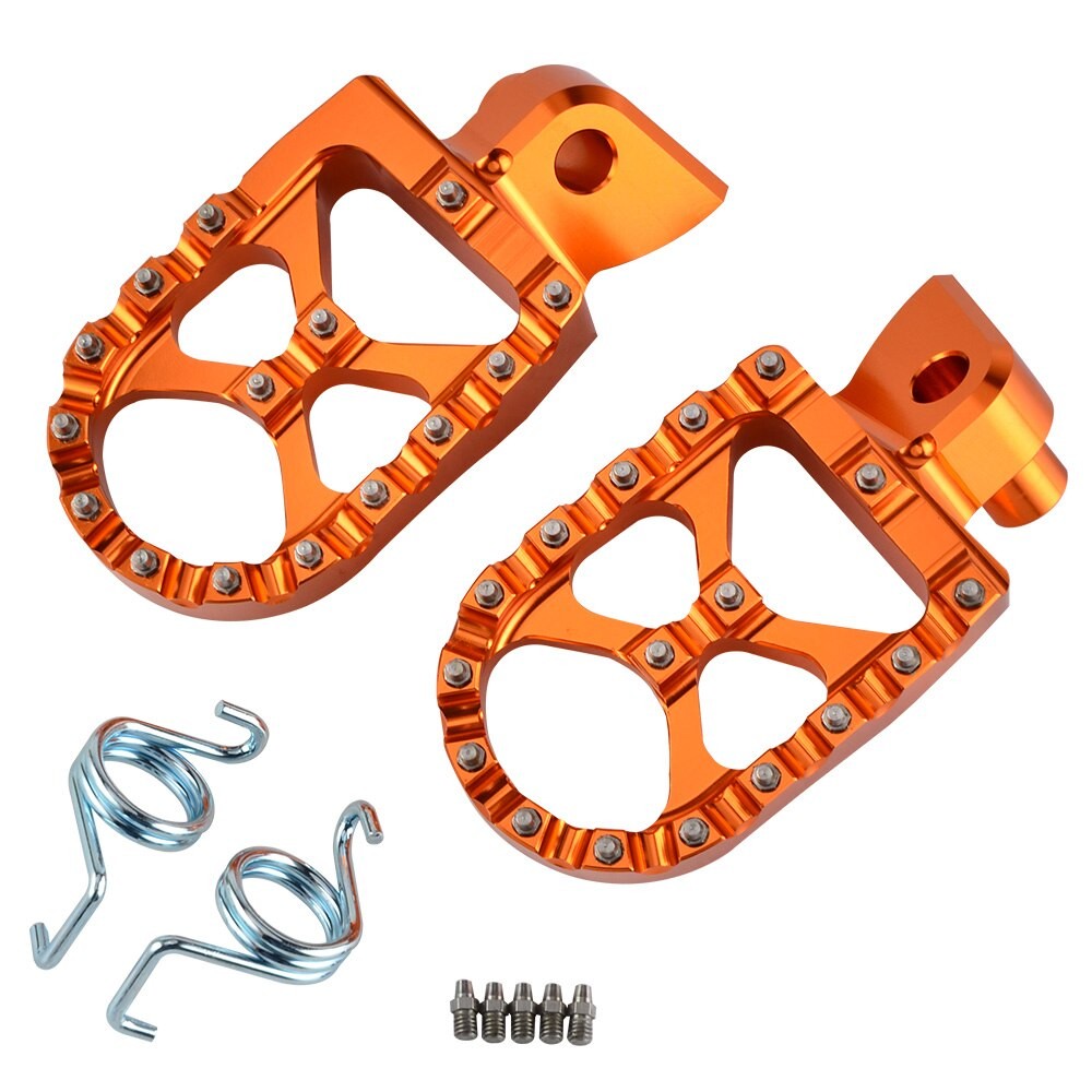 Repose-pieds En Billette Pour KTM 950 ADVENTURE/S 03-06 SUPER ENDURO/R 07-09 Pour HUSQVARNA TC65 17-18 TC85 14-17 TC125/FC250