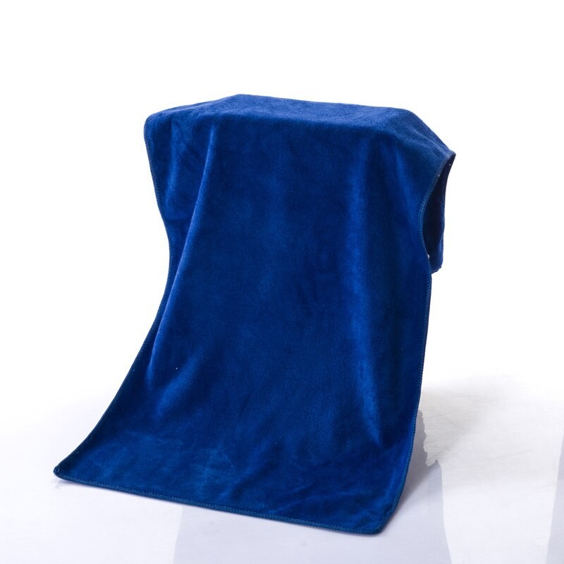Serviette De Visage En Tissu 100% Microfibre, Tissu Uni Uni, Blanc, Bleu, Marron, Violet, Pour Le Visage, La Voiture, Le Nettoyage De La Maison, Prati
