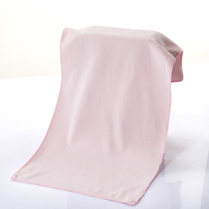 Serviette De Visage En Tissu 100% Microfibre, Tissu Uni Uni, Blanc, Bleu, Marron, Violet, Pour Le Visage, La Voiture, Le Nettoyage De La Maison, Prati