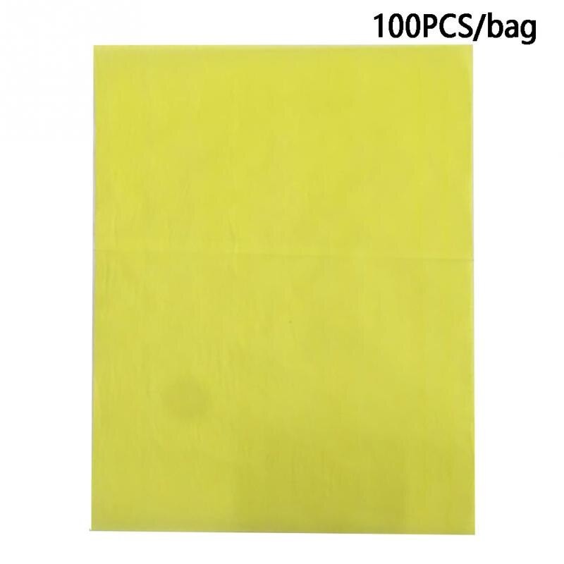 Papier Carbone Coloré A4, 100 PièCES, Transfert De Tissu Sur Une Face, Pour La Maison, Le Bureau, Le Traçage De Peinture, Se Superpose En Bleu, Bla