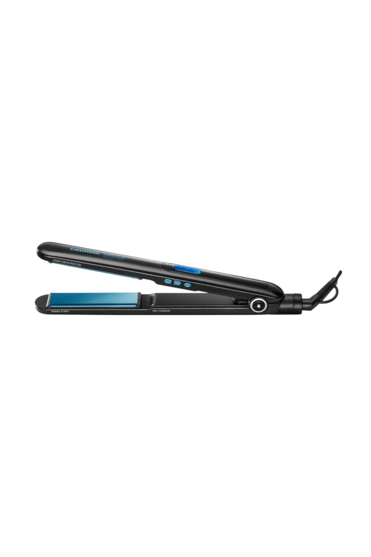Grundig Hs 5330 Ceramic Kératine Revêtement Ionique Fonctionnel Cheveux Lisseur HS 5330 Beauté Femmes Printemps été