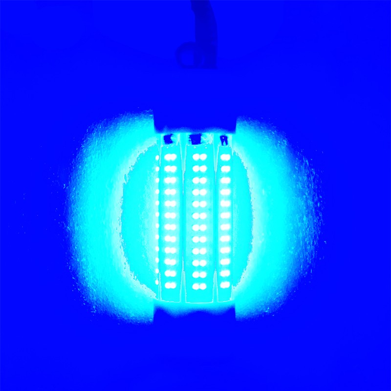 Appât Submersible LED Haute Puissance Pour La Pêche Sous-marine, Appât Artificiel IDéal Pour Attirer Les Poissons, Vert, Bleu, Jaune, Ip68, 100 W,