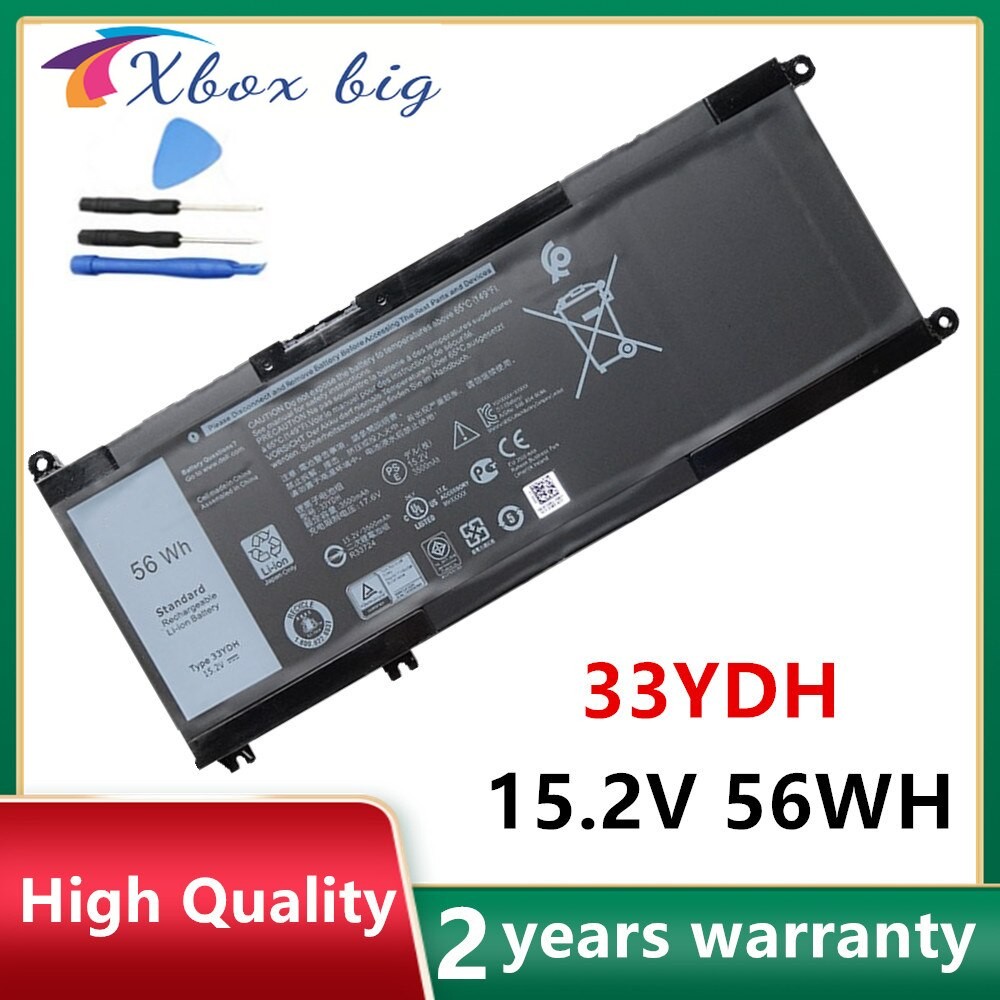 33YDH Laptop Battery for Dell Inspiron 15 7577 17 7773 7588 3590 3779 P71F P30E 7778 7779 7786 3579 5587 99NF2 PVHT1