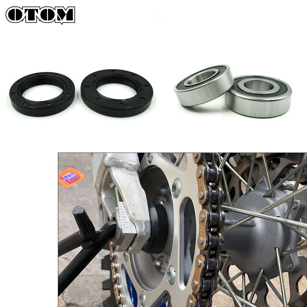 OTOM – Kit De Roulement De Roue Arrière, Joint D'huile 6222 6022 Pour YAMAHA YZ125 YZ250X YZ250F YZ400F YZ426F WR450F
