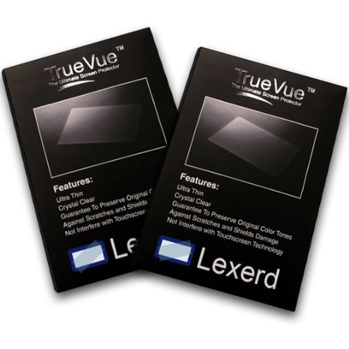 Lexerd - Kenwood DNX-9980 TrueVue Anti-glare in-Dash Screen Protector (Dual Pack Bundle) thumbnail